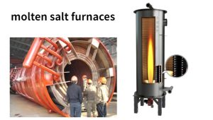 Refractory materials for molten salt furnaces