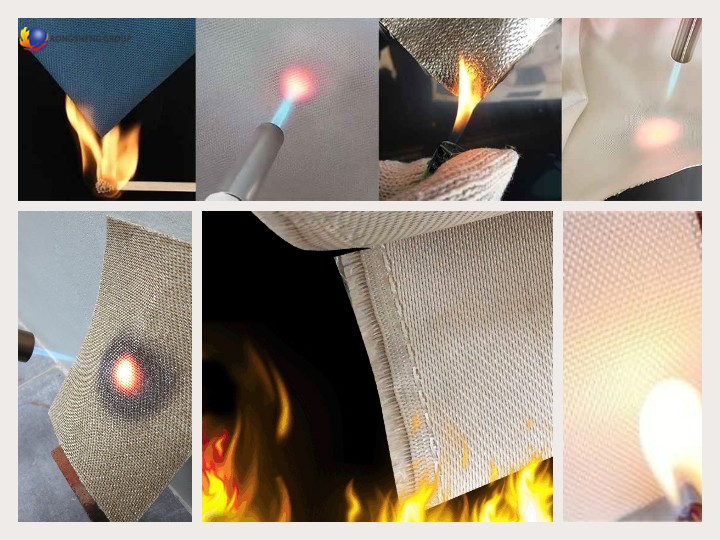 High-Temperature Fireproof Silica Cloth - Other Materials - 2