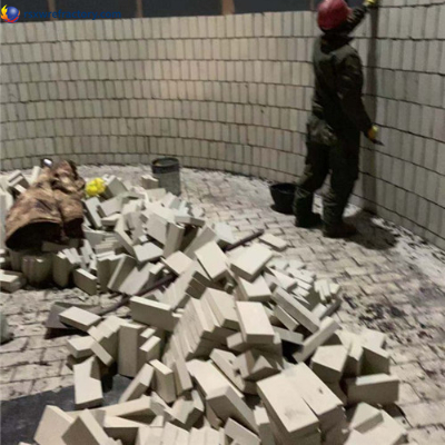 Acid-resistant bricks