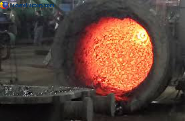 refractory ramming mass application