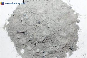 Construction of mullite refractory castable